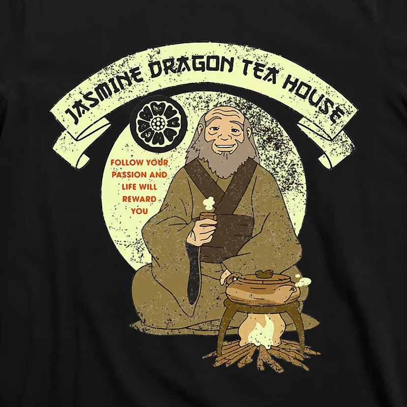 The Last Airbender Iroh Jasmine Dragon Tea House T-Shirt