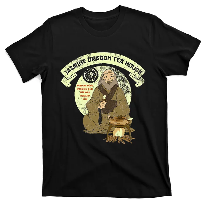 The Last Airbender Iroh Jasmine Dragon Tea House T-Shirt