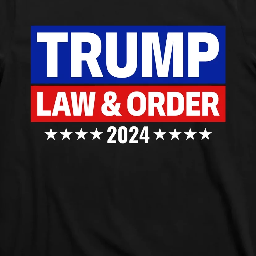 Trump Law And Order 2024 T-Shirt