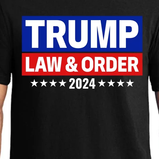 Trump Law And Order 2024 Pajama Set