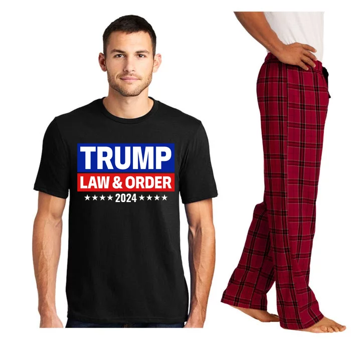 Trump Law And Order 2024 Pajama Set