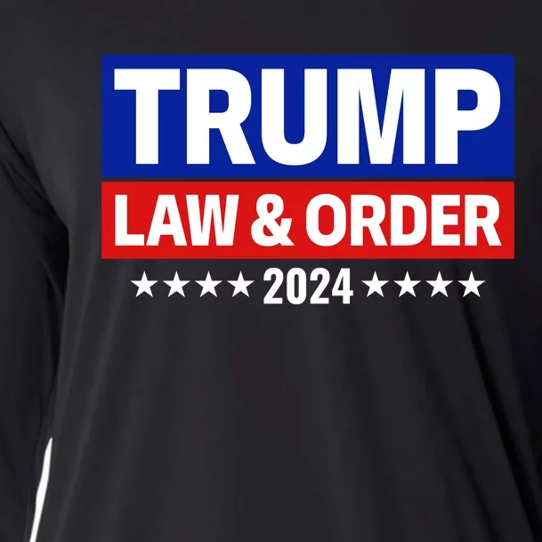 Trump Law And Order 2024 Cooling Performance Long Sleeve Crew