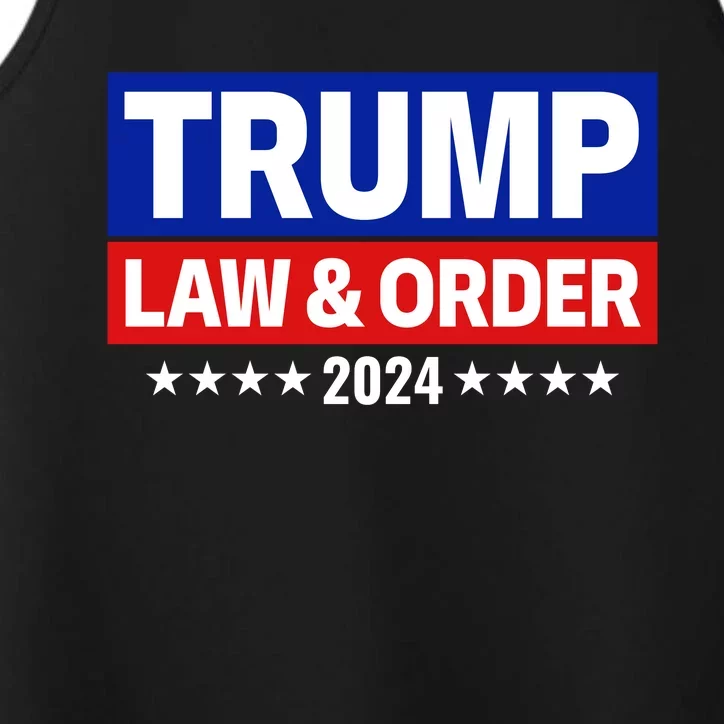 Trump Law And Order 2024 Performance Tank