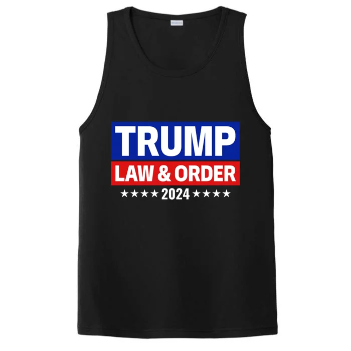 Trump Law And Order 2024 Performance Tank