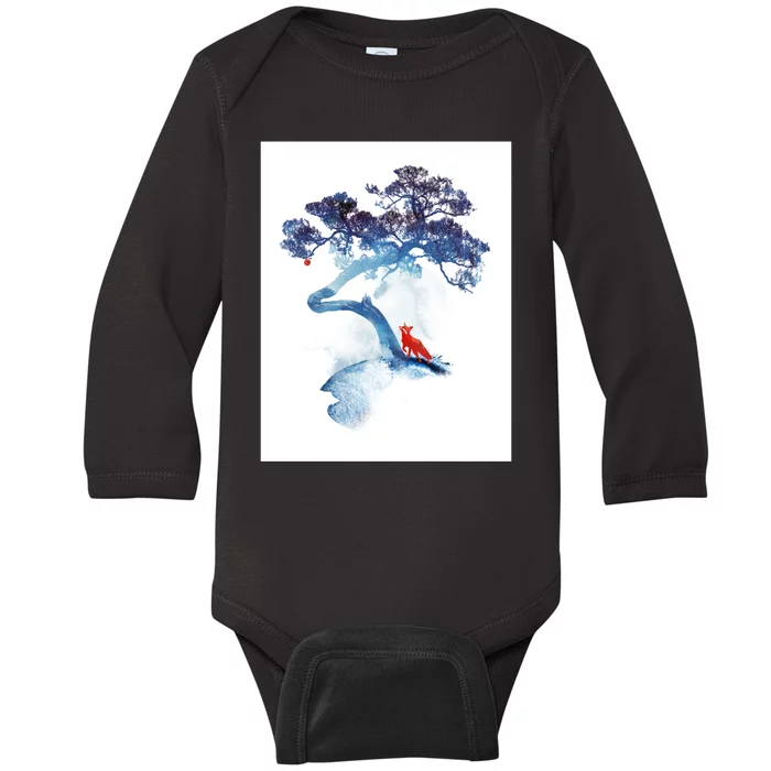 The Last Apple Tree Baby Long Sleeve Bodysuit