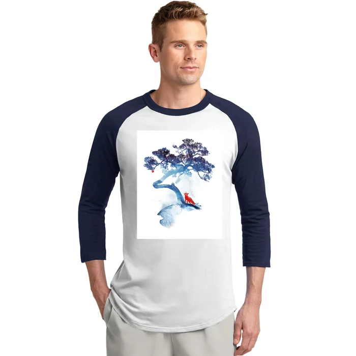 The Last Apple Tree Baseball Sleeve Shirt