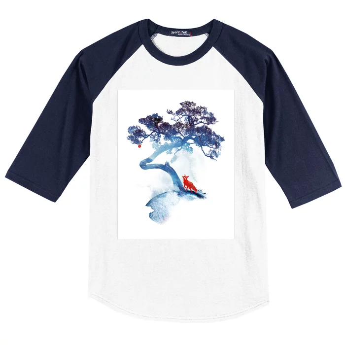 The Last Apple Tree Baseball Sleeve Shirt