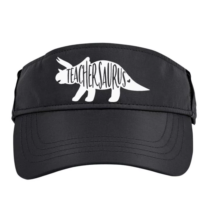 Teachersaurus Like A Normal Teacher Awesome Dinosaur Teacher Adult Drive Performance Visor