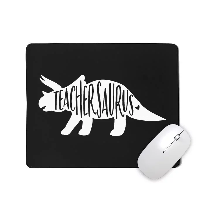 Teachersaurus Like A Normal Teacher Awesome Dinosaur Teacher Mousepad