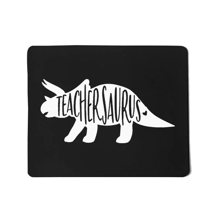 Teachersaurus Like A Normal Teacher Awesome Dinosaur Teacher Mousepad