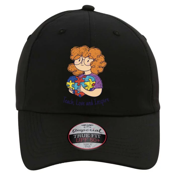 Teach Love And Inspire Teacher Autism The Original Performance Cap