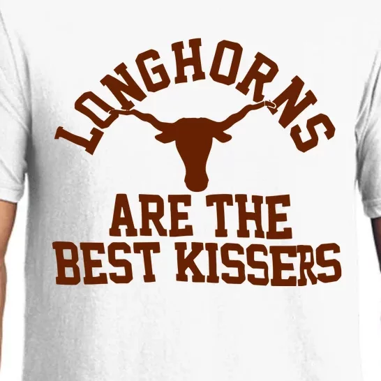 Texas Longhorn Are The Best Kissers Pajama Set