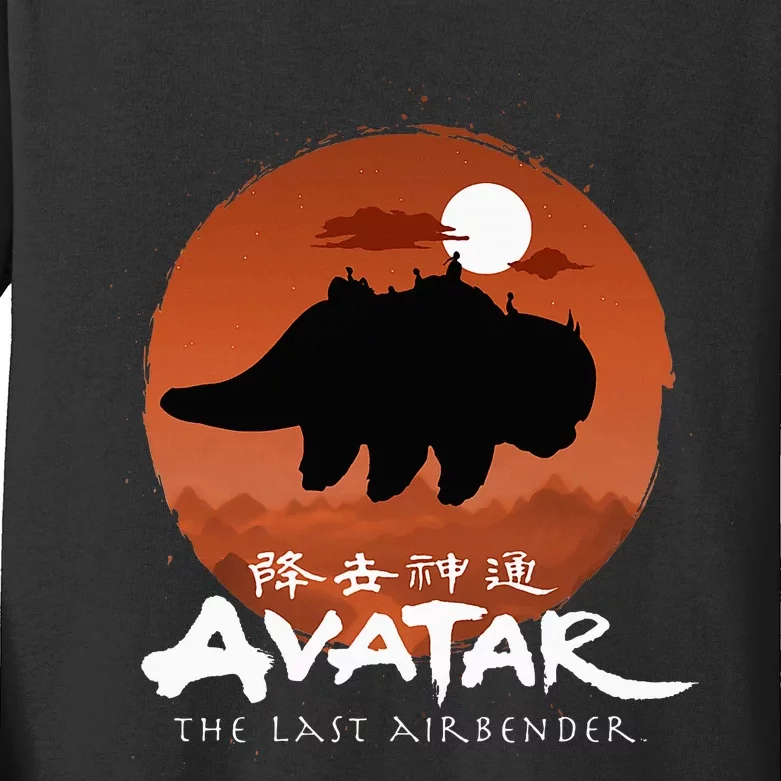 The Last Airbender Halloween Kids Long Sleeve Shirt