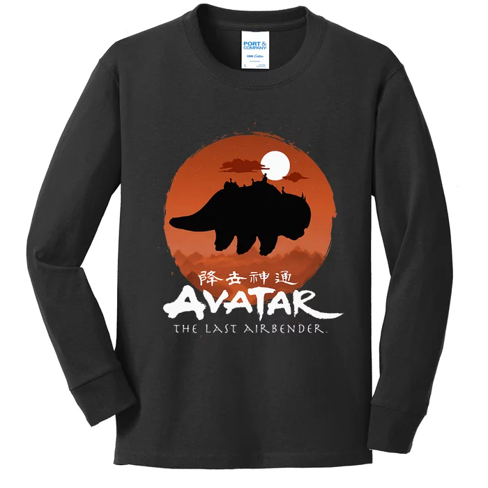 The Last Airbender Halloween Kids Long Sleeve Shirt