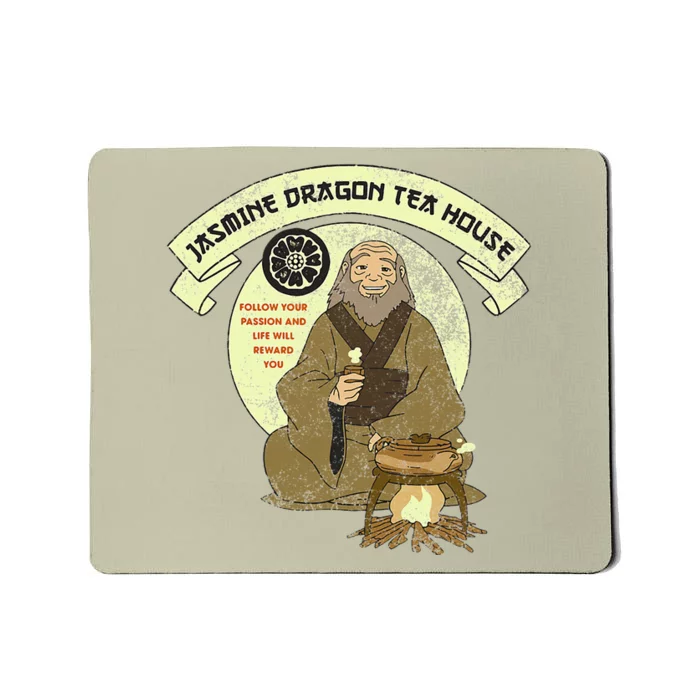 The Last Airbender Iroh Jasmine Dragon Tea House Mousepad