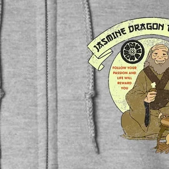 The Last Airbender Iroh Jasmine Dragon Tea House Full Zip Hoodie