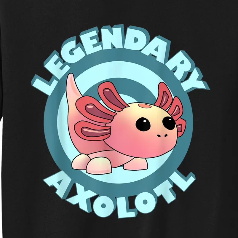 The Legendary Axolotl Adopt Me Gaming Team Tall Sweatshirt