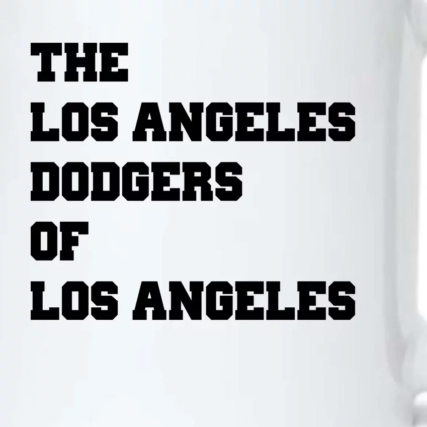 The Los Angeles Dodgers Of Los Angeles Black Color Changing Mug