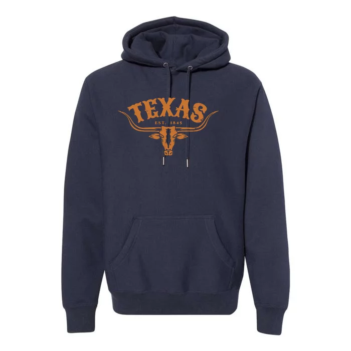 Texas Longhorn Austin Pride Vintage Premium Hoodie