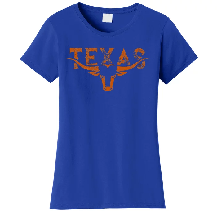 Texas Longhorn Austin Pride Texas Longhorn Bull Horn Women's T-Shirt