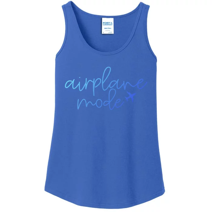 Travel Lover Airplane Mode Airplane Mode Adventure Meaningful Gift Ladies Essential Tank