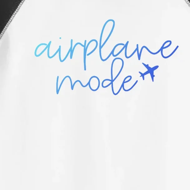 Travel Lover Airplane Mode Airplane Mode Adventure Meaningful Gift Toddler Fine Jersey T-Shirt