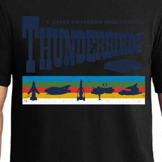 Thunderbirds Logo And Birds Pajama Set