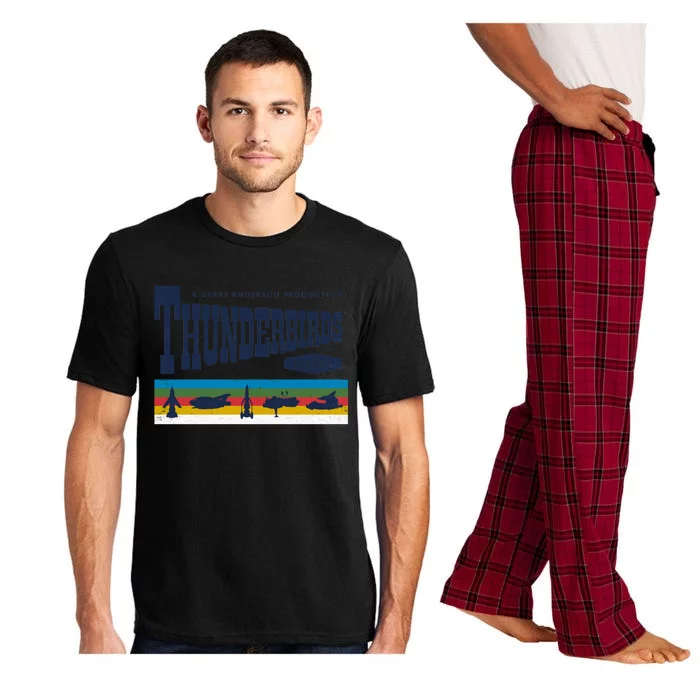 Thunderbirds Logo And Birds Pajama Set