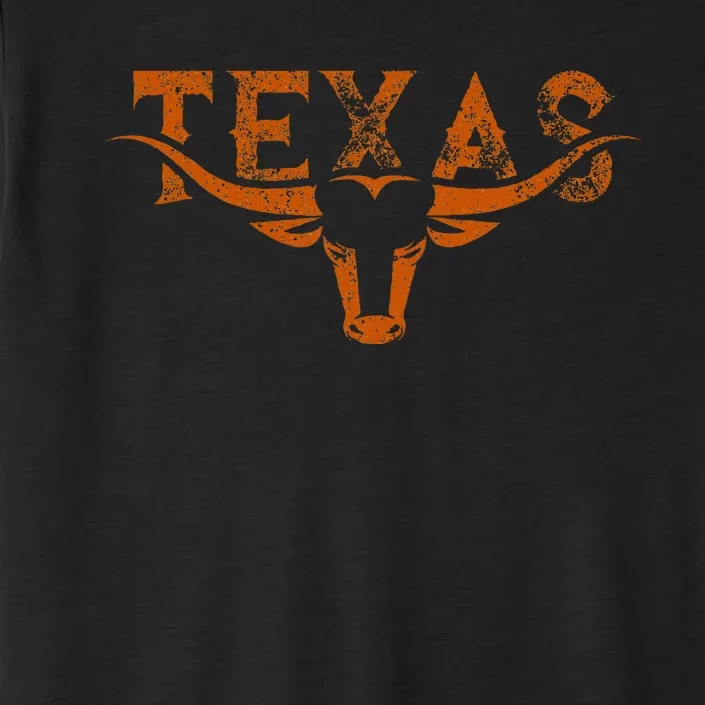 Texas Longhorn Austin Pride Texas Longhorn Bull Horn ChromaSoft Performance T-Shirt