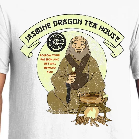 The Last Airbender Iroh Jasmine Dragon Tea House Pajama Set