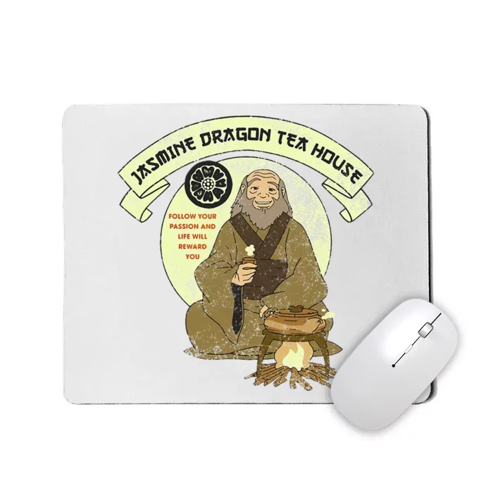 The Last Airbender Iroh Jasmine Dragon Tea House Mousepad