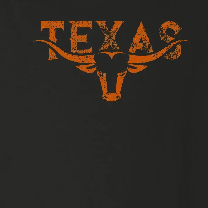 Texas Longhorn Austin Pride Vintage Texas Longhorn Bull Horn Toddler Long Sleeve Shirt