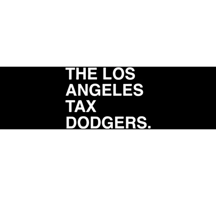 The Los Angeles Tax Dodgers Bumper Sticker