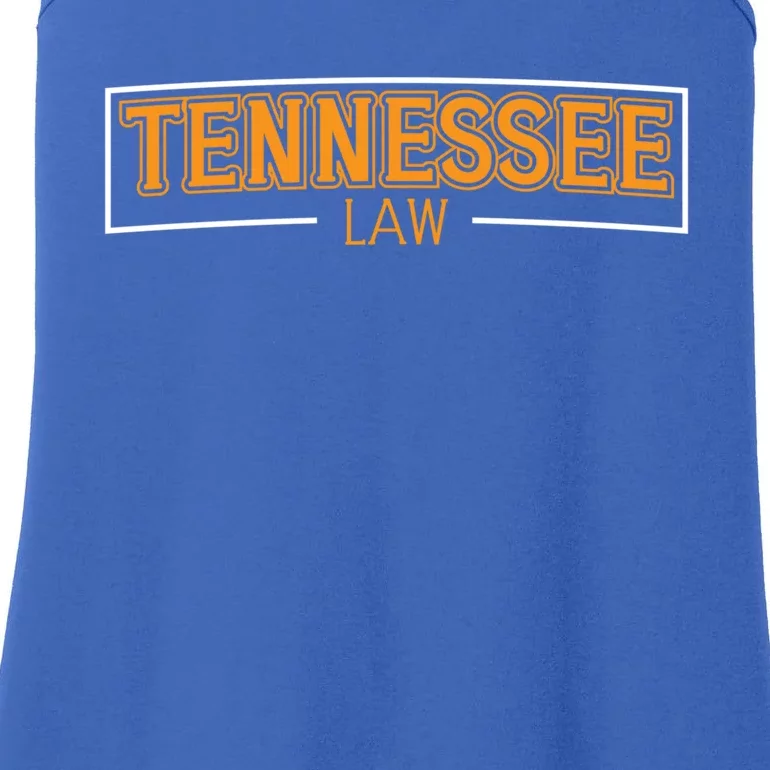 Tennessee Law Attorney Funny Gift Lawyer College Bar Graduate Funny Gift Ladies Essential Tank