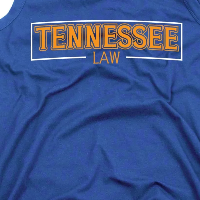 Tennessee Law Attorney Funny Gift Lawyer College Bar Graduate Funny Gift Tank Top