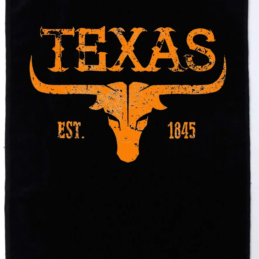 Texas Longhorn Austin Pride Vintage Beauty Platinum Collection Golf Towel