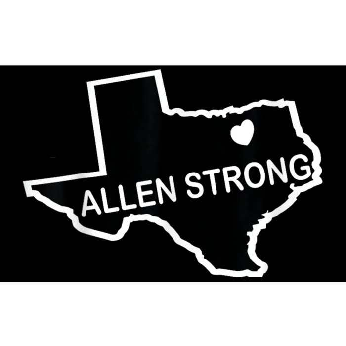 Texas Love Allen Strong Bumper Sticker