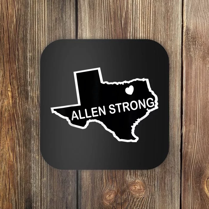 Texas Love Allen Strong Coaster