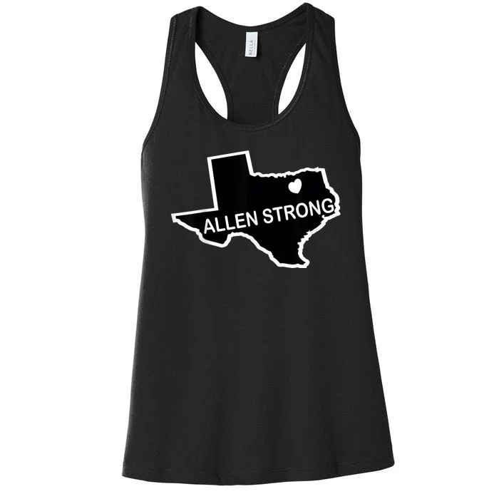 Texas Love Allen Strong Women's Racerback Tank