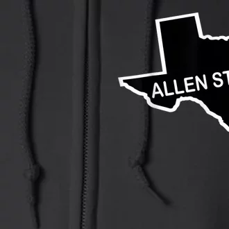 Texas Love Allen Strong Full Zip Hoodie