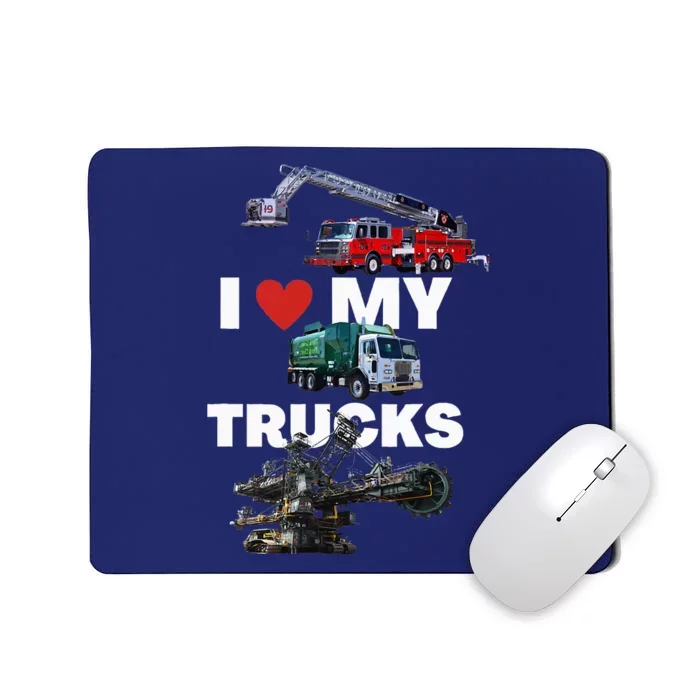 Truck Lovers Born To Truck Driving Passion Mousepad