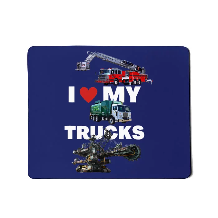 Truck Lovers Born To Truck Driving Passion Mousepad