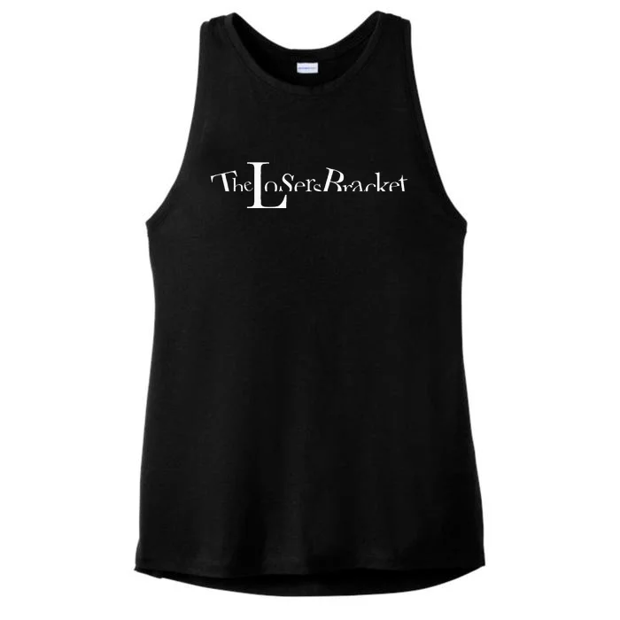 The Losers Bracket Ladies Tri-Blend Wicking Tank