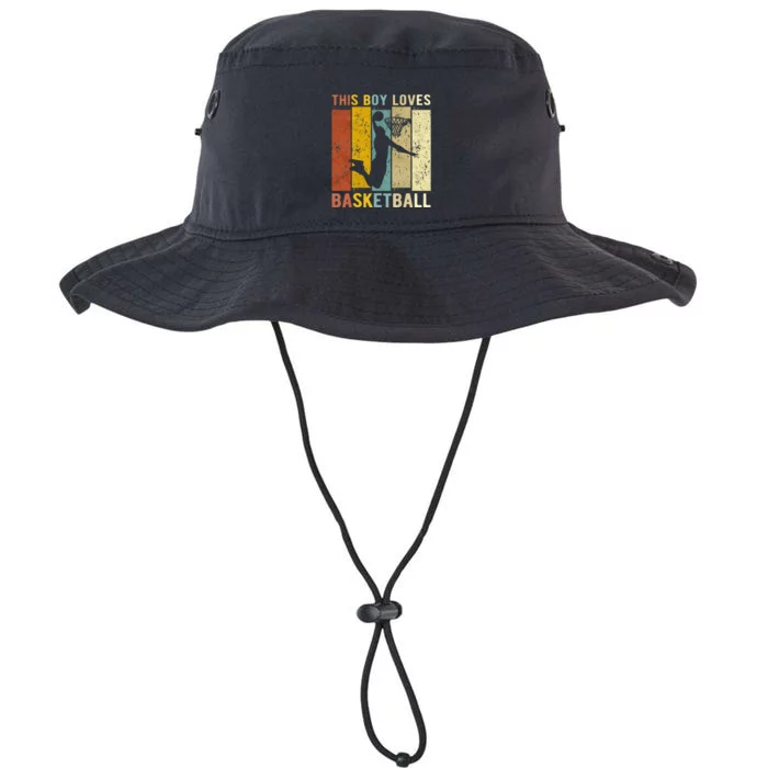 This  Loves Basketball Boys Basketball Legacy Cool Fit Booney Bucket Hat