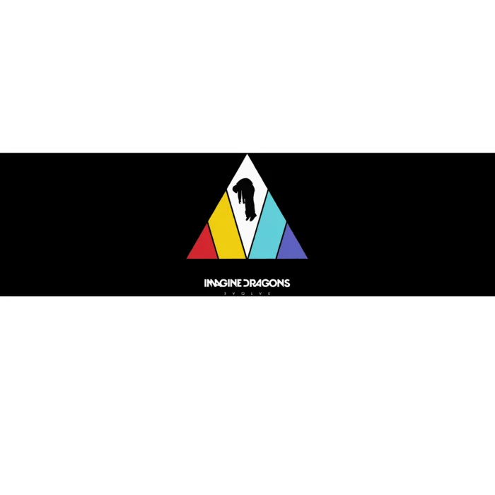 Triangle Logo Black Bumper Sticker