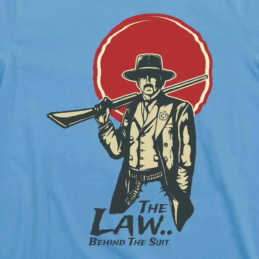 The Law Behind The Suit Retro Cowboy T-Shirt