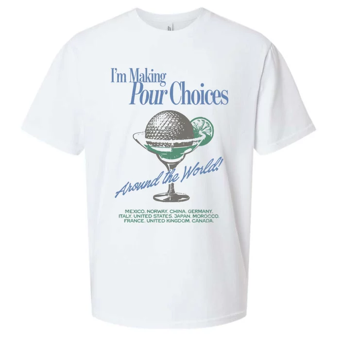 The Lost Bros IM Making Your Choices Around The World Sueded Cloud Jersey T-Shirt