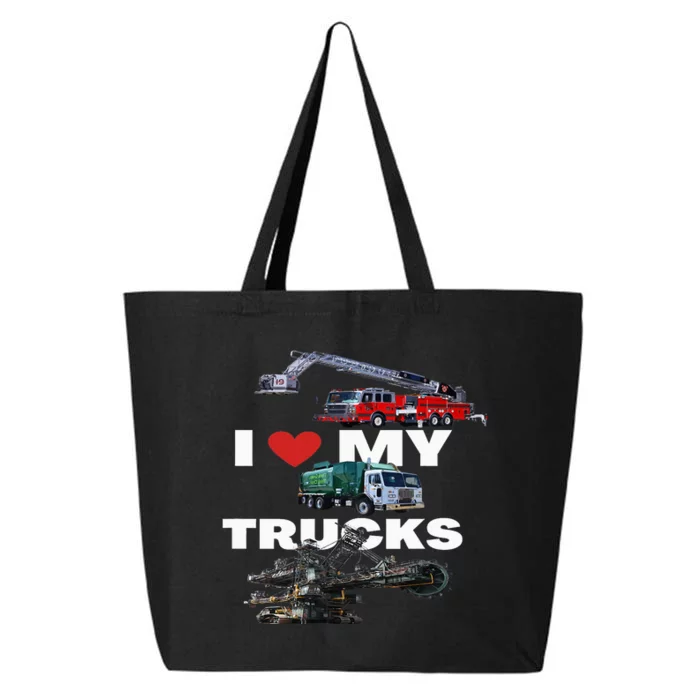 Truck Lovers Born To Truck Driving Passion 25L Jumbo Tote