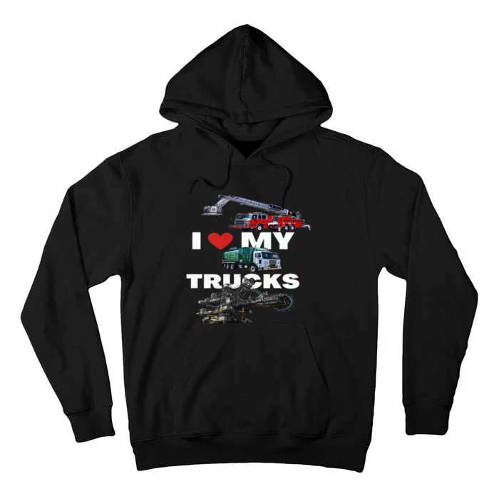 Truck Lovers Born To Truck Driving Passion Tall Hoodie