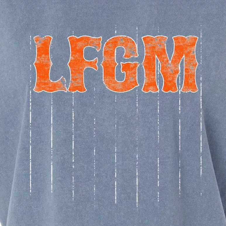 The LFGM Baseball Garment-Dyed Women's Muscle Tee